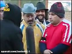 گزارشگری ورزش ممه جون خنده دار...