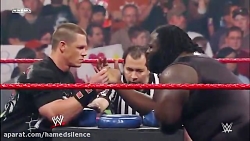 مچ اندازی جان سینا و مارک هنری