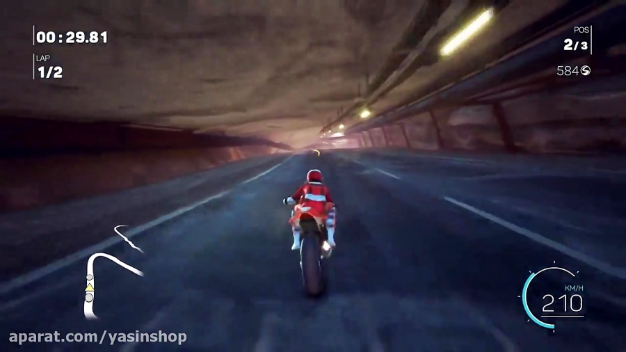 گیم پلی بازی Moto Racer 4 Sliced Peak