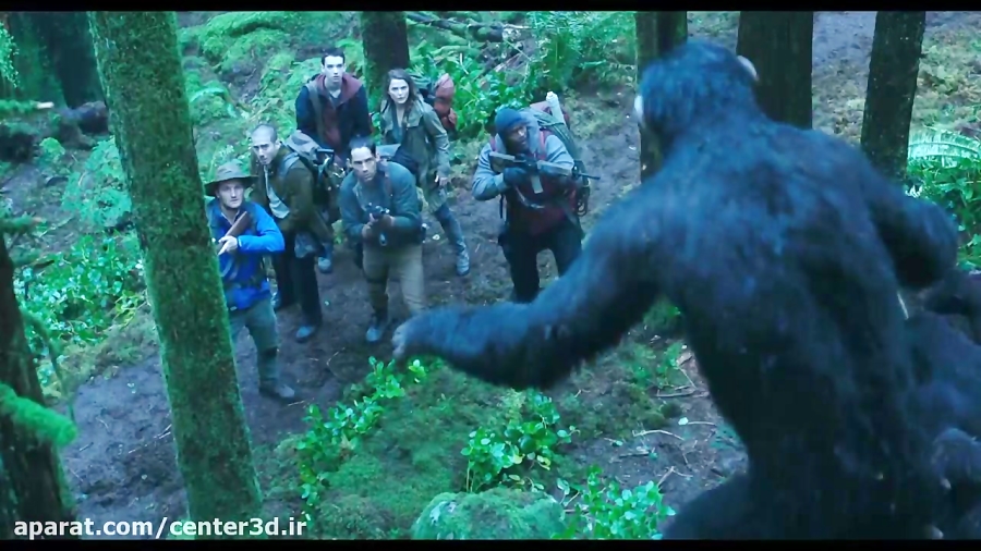 فیلم سه بعدی Dawn Of The Planet Of The Apes 2014 دوبله زمان161ثانیه