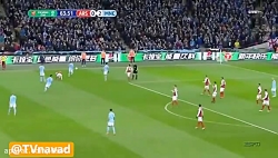 گل سوم منچسترسیتی به آرسنال تو...