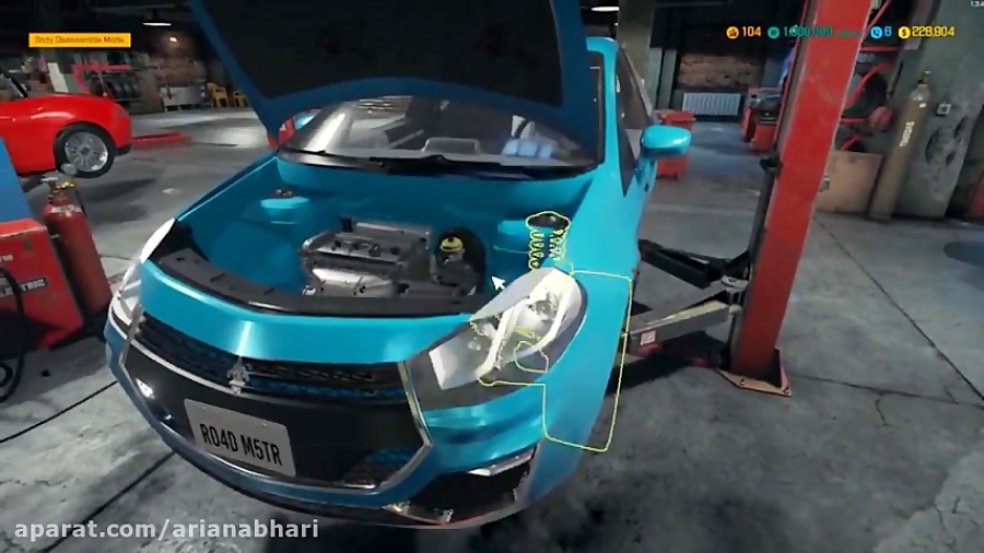 گیم پلی -بازی - Car Mechanic Simulator 2018