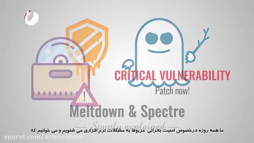 معرفی دو حفره امنیتی جدید Meltdown و Spectre در سی پی یوها و طریقه برطرف کردن آنها زمان402ثانیه