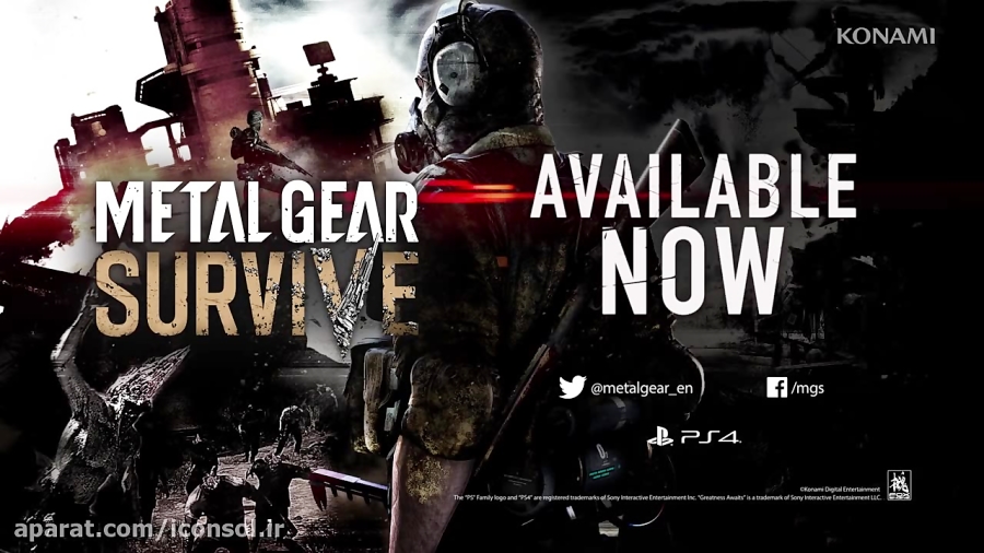 تریلر رسمی بازی Metal Gear Survive