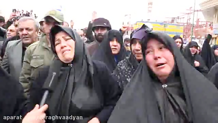 در سوگ شهدای مدافع امنیت