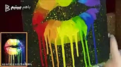 آموزش نقاشی مدرن سه بعدی