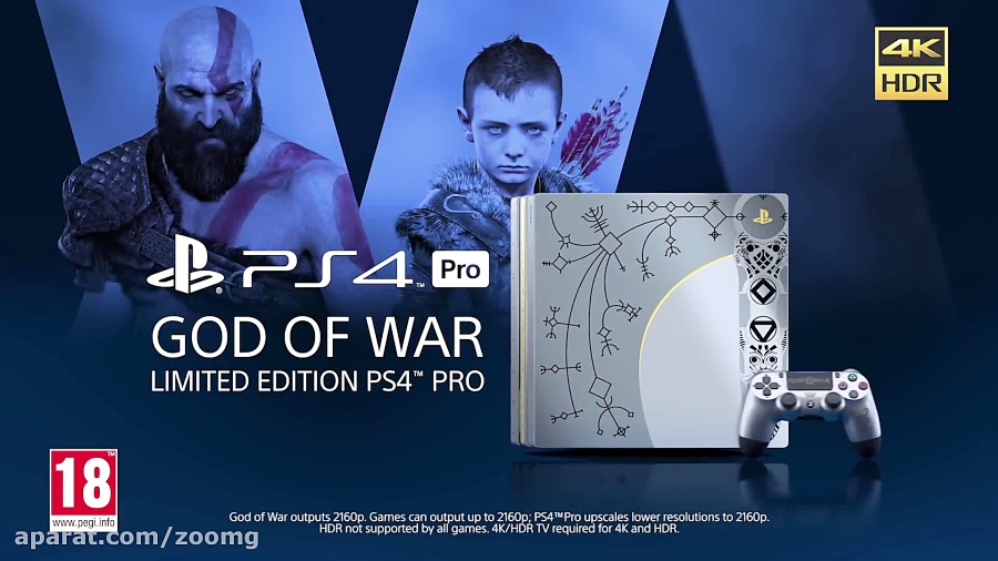 ویدیو باندل God Of War پلی استیشن 4 پرو