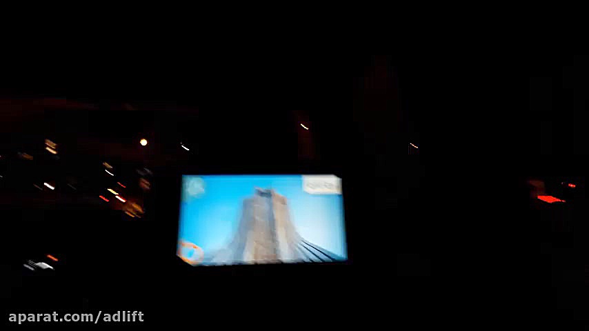 تهران گردی با تاکسی های آنلاین | تبلیغات درون تاکسی زمان48ثانیه