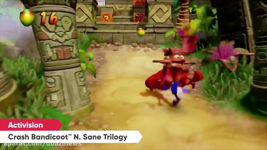 تریلر معرفی نسخه سوییچ بازی Crash Bandicoot Trilogy
