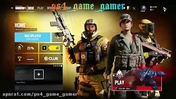 گیم پلی پارت۱ Rainbow six siege