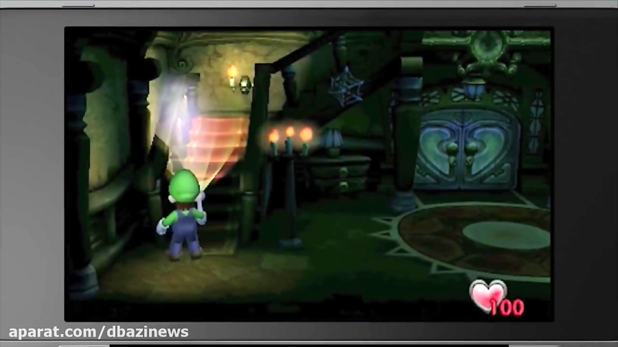 تریلر معرفی بازی Luigi#039; s Mansion برای 3DS