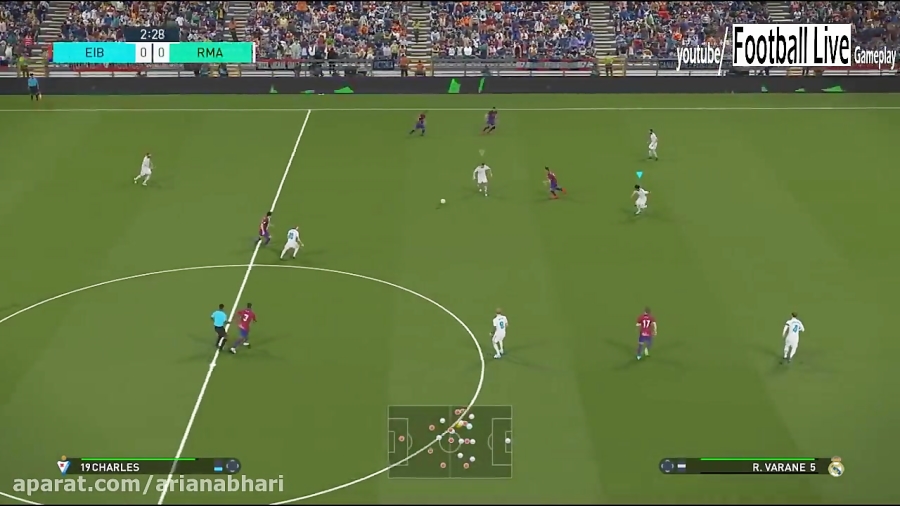 PES 2018 | Eibar vs Real Madrid | Ronaldo Free Kick Goal | Gameplay PC