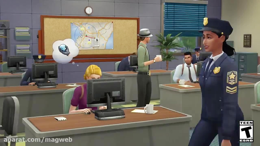 تریلر پک Get to Work بازی The Sims 4