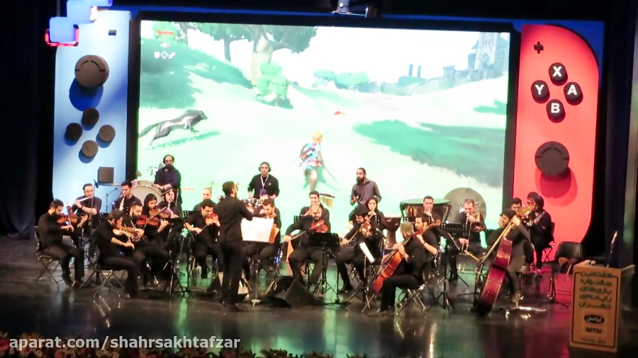 اجرای موزیک Zelda در هفتمین جشنواره بازی های رایانه ای