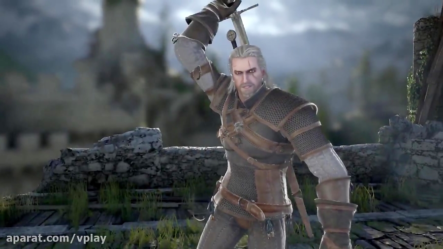 گیم پلی بازی SoulCalibur VI - Geralt of Rivia
