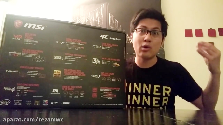 My New Gaming Laptop MSI GE63VR Unboxing Review