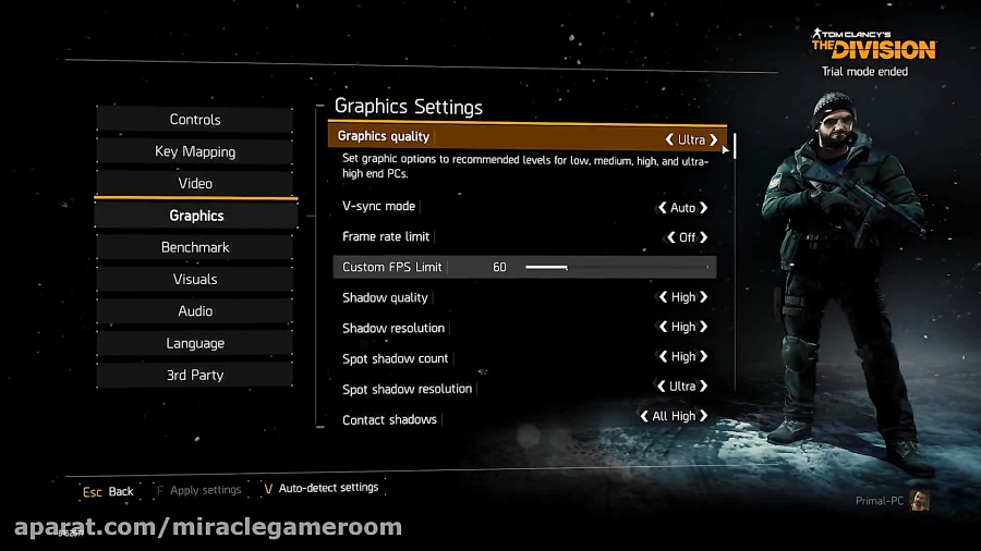 The Division GTX 1050 vs. 1050 Ti vs. 1060 vs. 1070 vs.