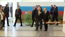 رای دادن پوتین در انتخابات ریا...