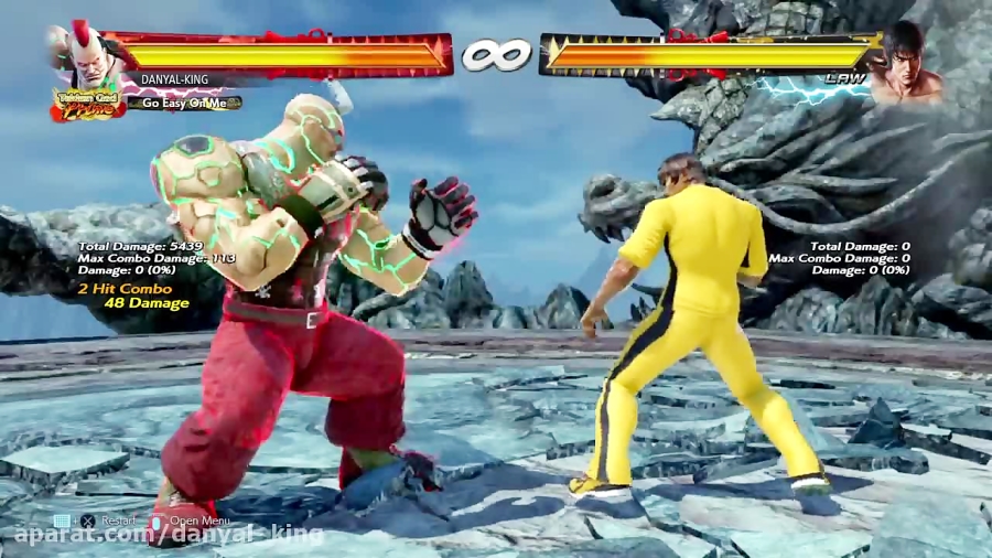 TEKKENtrade;7_ Jack7 Combo 01