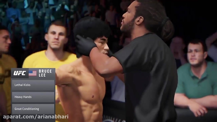 Bigfoot vs. Bruce Lee ( EA Sports UFC 2 ) - CPU vs. CPU