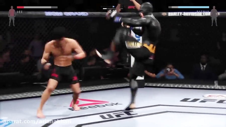 Bruce Lee vs. Batman ( EA Sports UFC 2 )