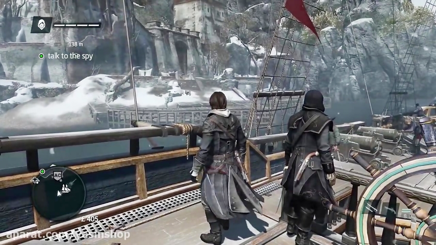 گیم پلی بازی Assassins Creed Rogue Remastered
