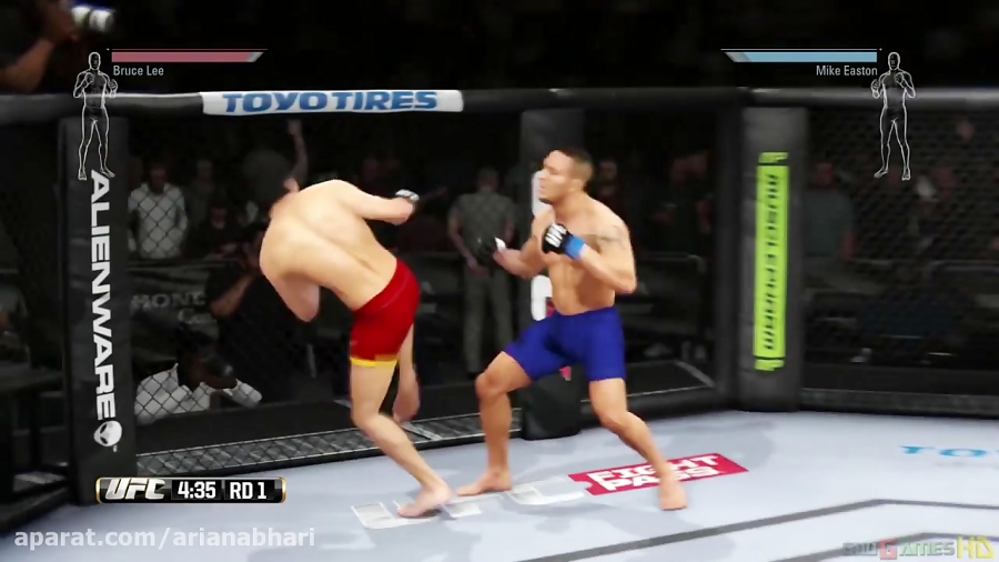 EA Sports UFC - Bruce Lee vs Mike Easton ( EA Sports UFC Bruce Lee Special )