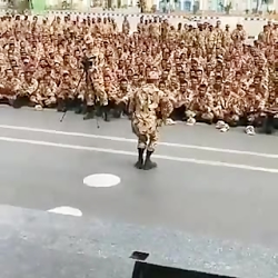 رقص مایکل جکسون در ارتش ایران