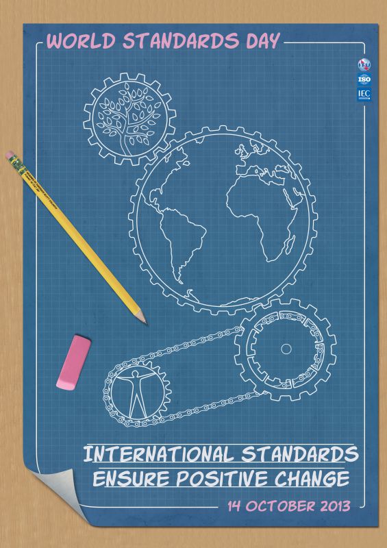 پوستر روز جهانی استاندارد سال 2013 - WORLD STANDARDS DAY 14 Octobr 2013 - سایت ترویج استاندارد -  http://tarvijstandard.ir/391