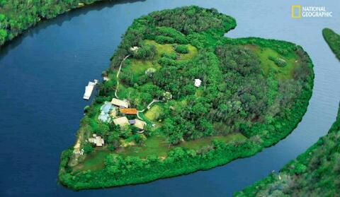  جزیره گالشنژیک در کانال پشمن در نزدیکی شهر تورانژ کرواسی زیباترین جزیره کره خاکی از نظر شکل ظاهری 
