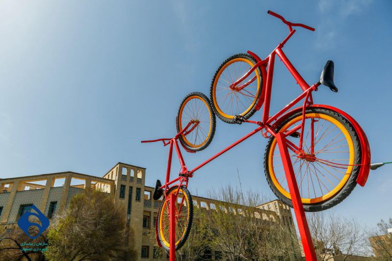 طرح پا به رکاب بهار- فضاسازی شهر با دوچرخه های آذین شده