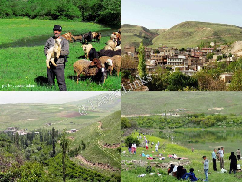 طبیعت دیدنی در روستاهای گردشگری شهرستان میانه آذربایجان شرقی