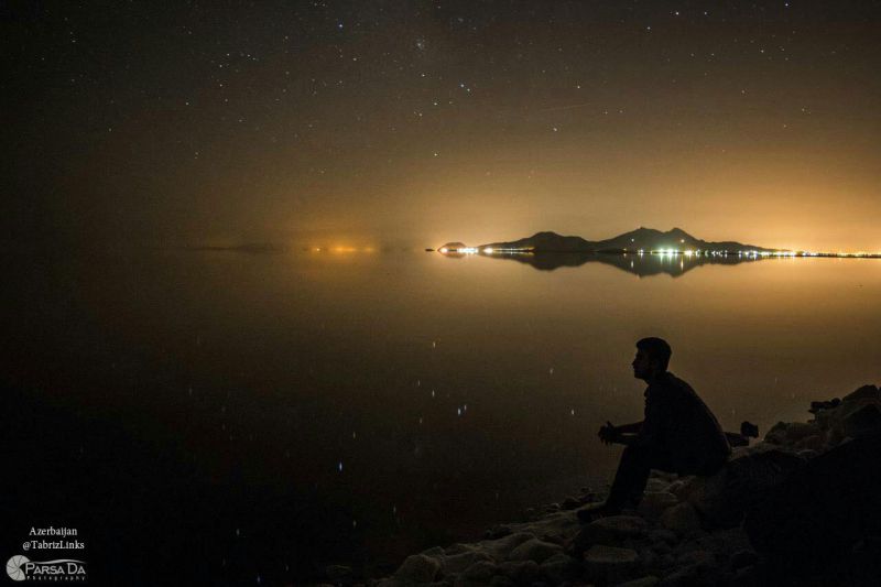 شبهای اورمو گولی - دریاچه ارومیه