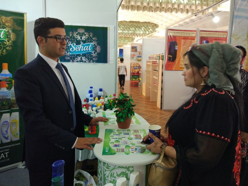 حضور مصرف کنندگان گرامی در غرفه صحت در نمایشگاه بین المللی تاجیکستان - 27 الی 29 جولای 2017