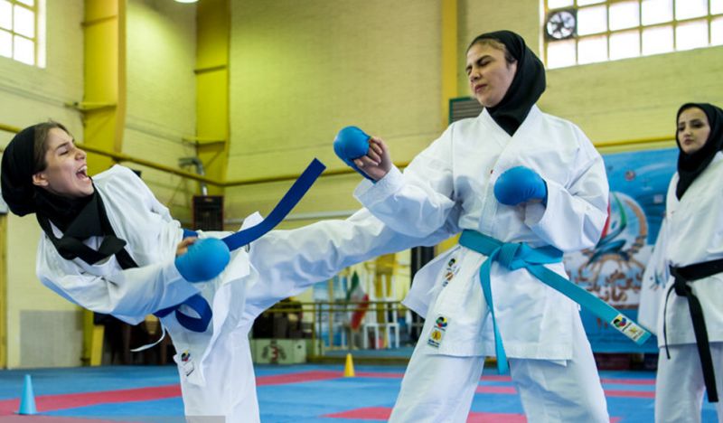 اردوی تیم ملی امید کاراته بانوان