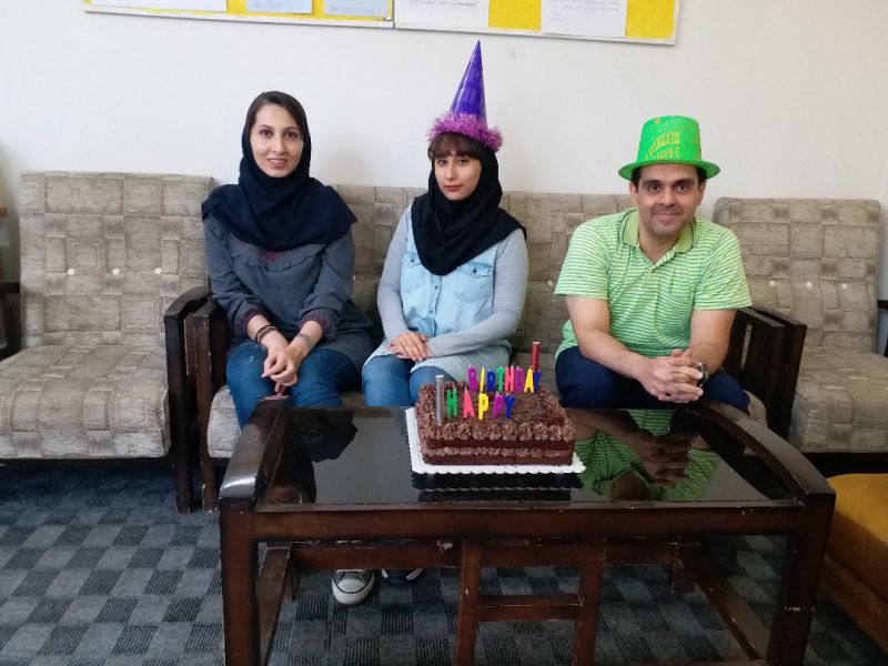 جشن تولد متولدین اردیبهشت مدرسین عزیز خانم ها #سلحشوران، #بازوبندی و آقای #هاشمی ، و مدیریت موسسه #آقای مدقق جشن تولد متولدین اردیبهشت مدرسین عزیز خانم ها #سلحشوران، #بازوبندی و آقای #هاشمی ، و مدیریت موسسه #آقای مدقق