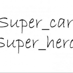 supercar superhero