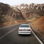 در جاده