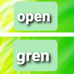 Open gren
